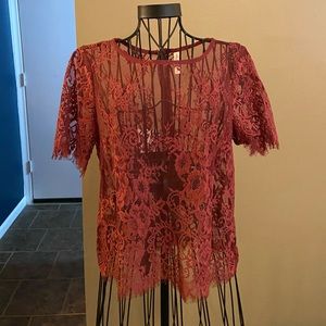 Lacey top